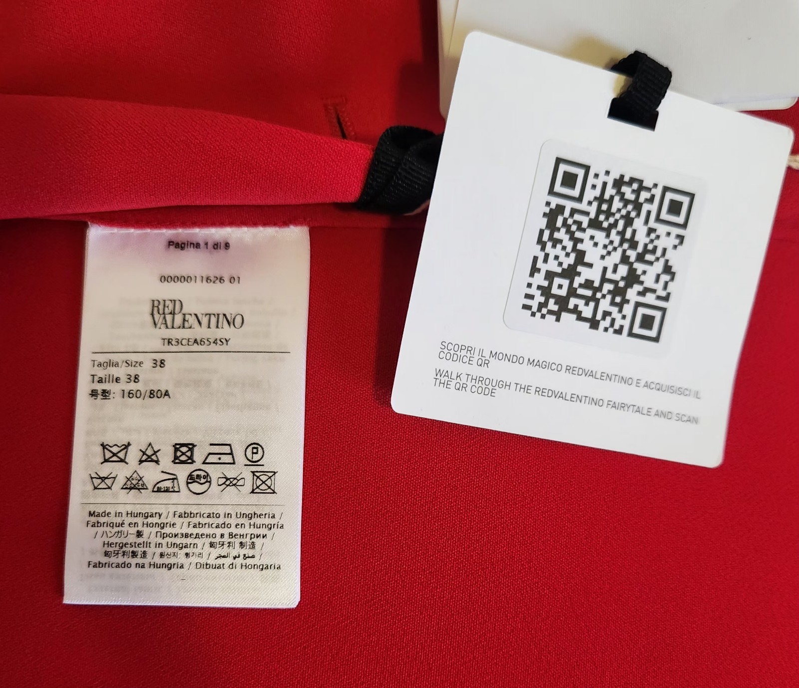 RED Valentino Tailored Single-Breasted Long Blazer IT 38 NWT - photo 5