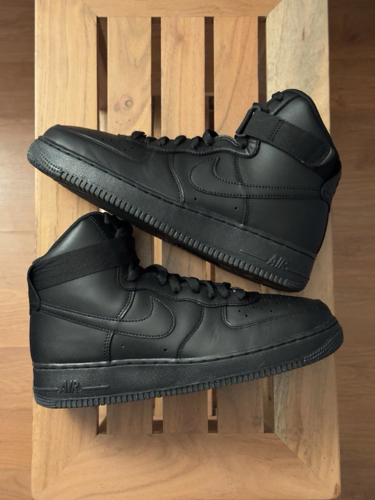 Nike Air Force 1 High Triple Black Men’s Size 9.5