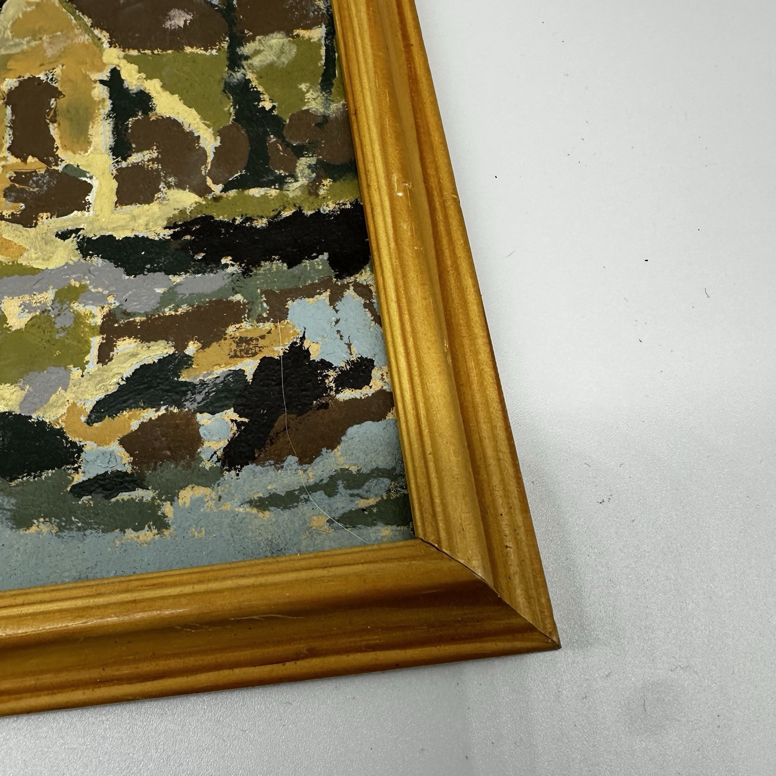 Vintage Tropical Landscape Painting - photo 2