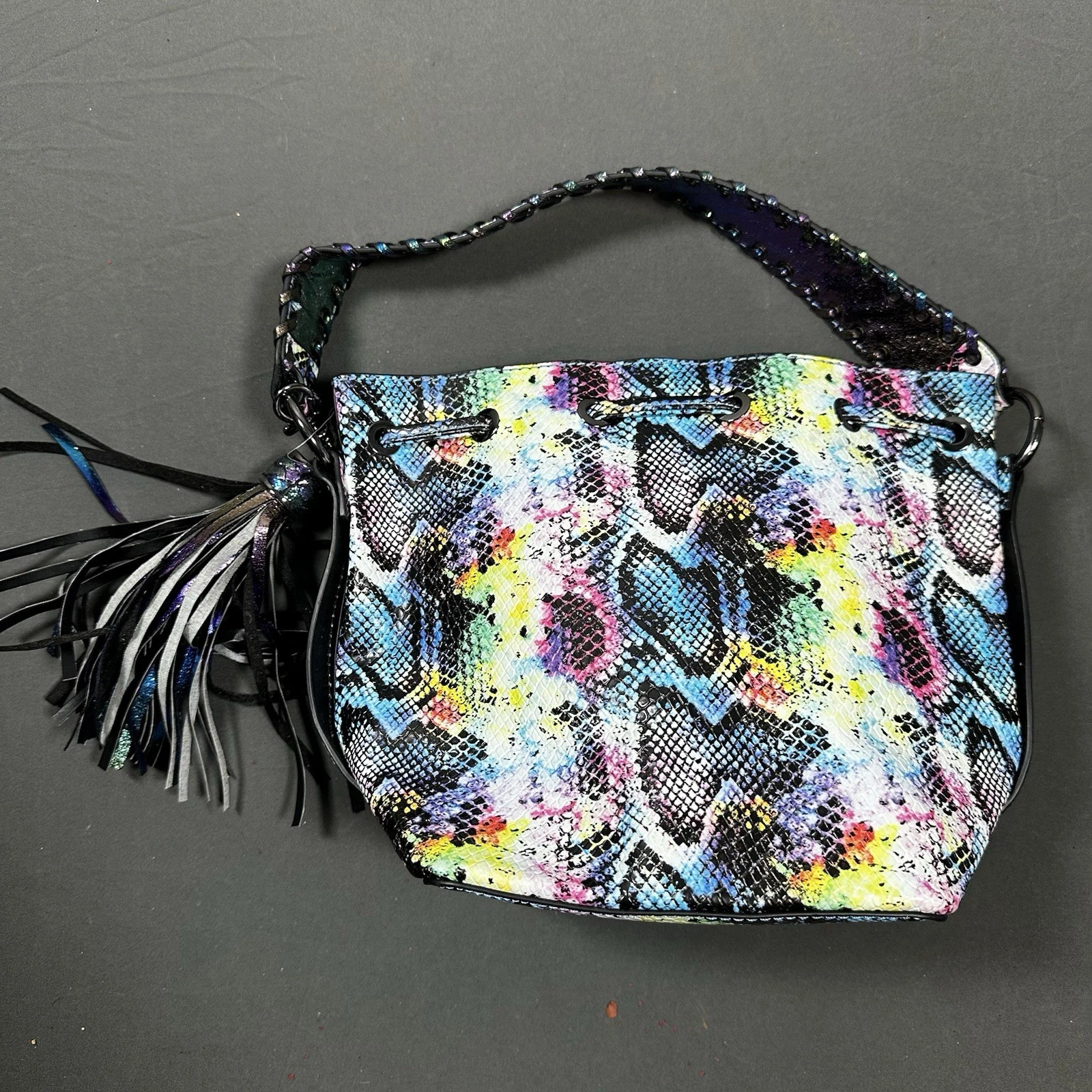 ALDO Dorothy Snakeskin Bucket Bag - photo 2