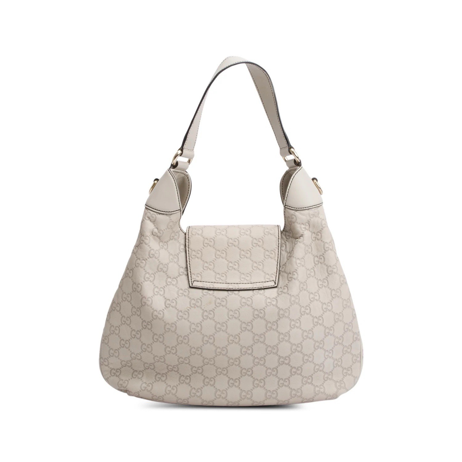 Gucci Beige Guccissima GG Monogram Emily Hobo Bag - photo 2