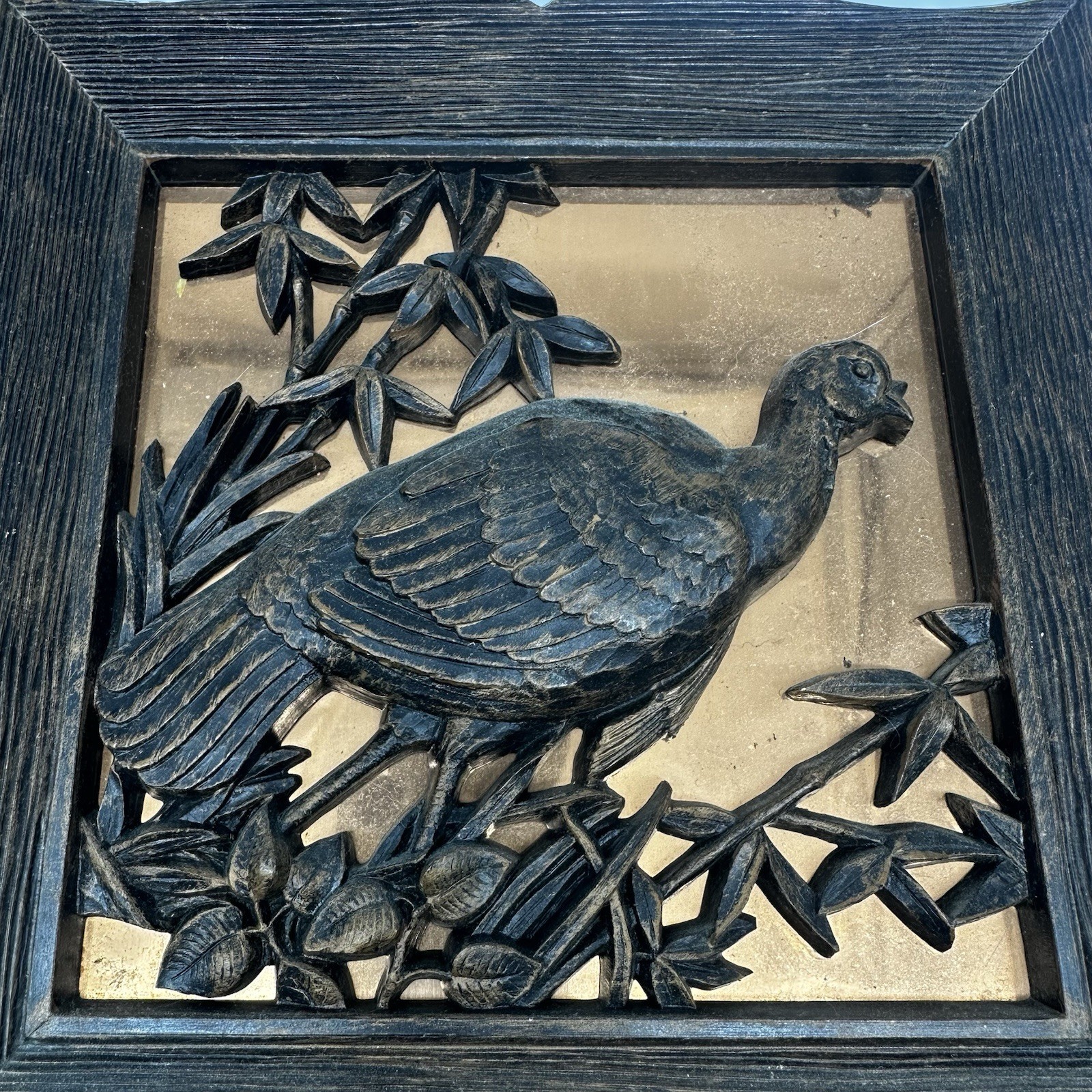 Woodland Turkey Copper Craft Plastic 3D Wall Decor DART USA 1963 - photo 2