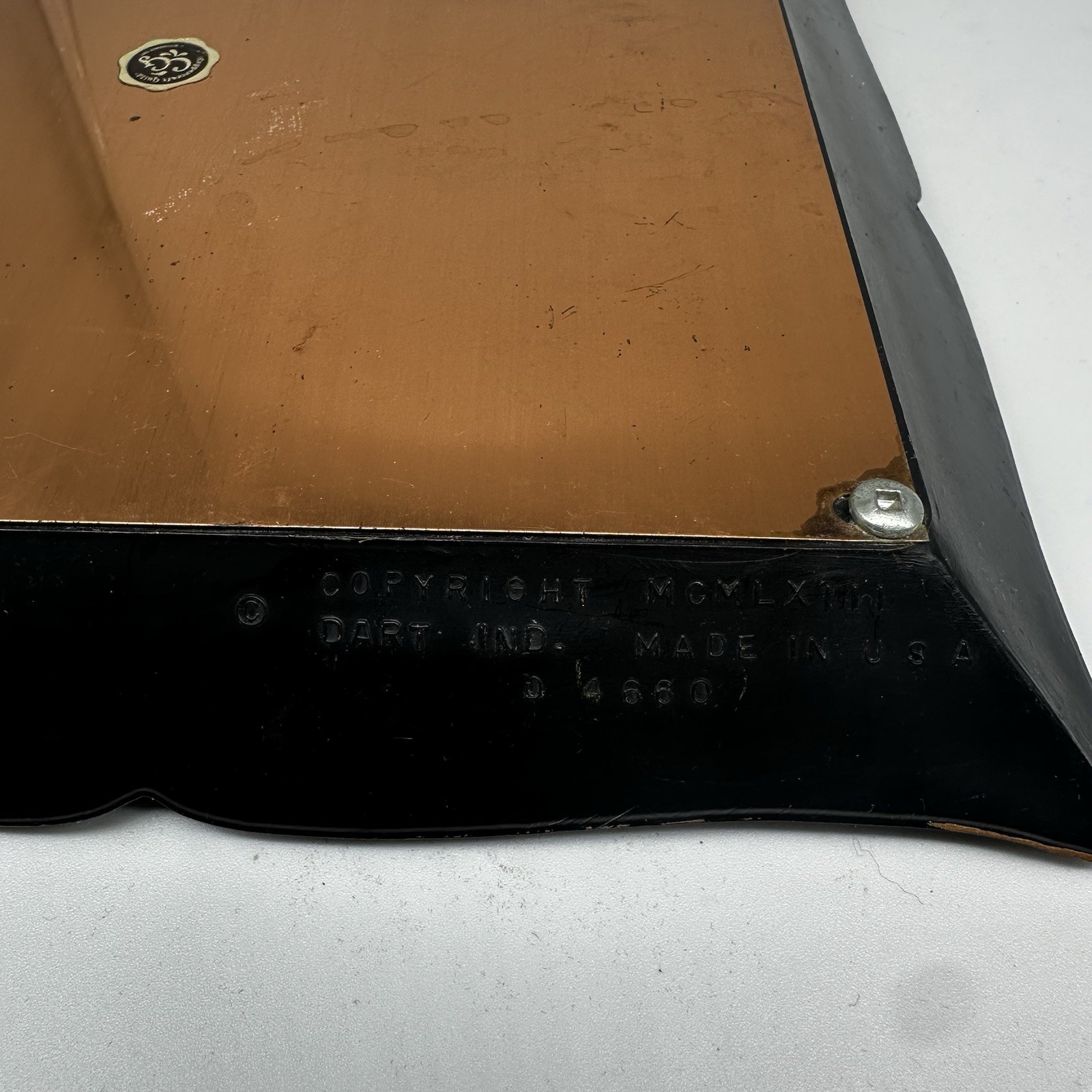 Woodland Turkey Copper Craft Plastic 3D Wall Decor DART USA 1963 - photo 4