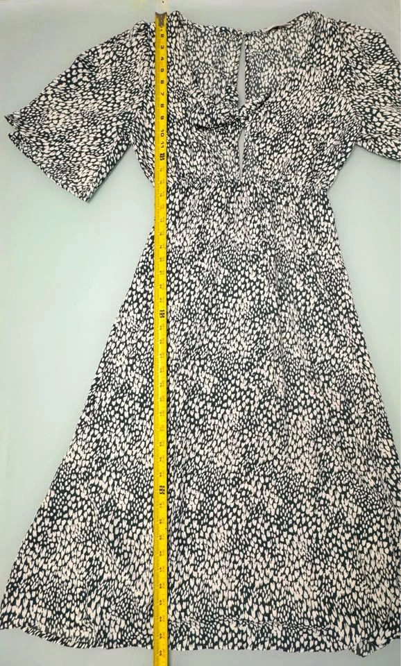 Audrey 3+1 Tie Front Cutout Maxi Dress - Large - photo 5
