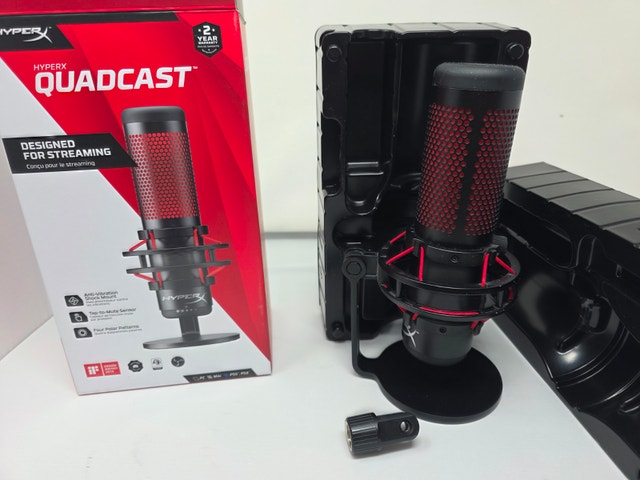 HyperX QuadCast - USB Condenser Gaming Microphone