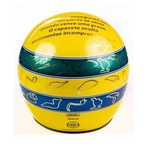 Ayrton Senna 30 Years 3 Times World Champion Helmet Replica - photo 4