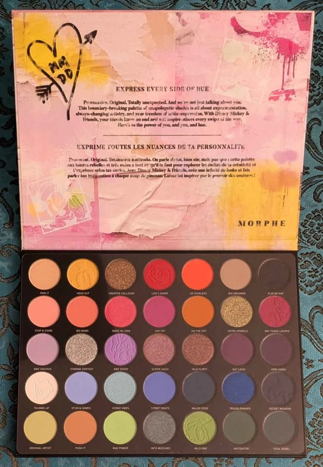 Limited Edition Disney Mickey & Friends Morphe Eyeshadow Collect - photo 2