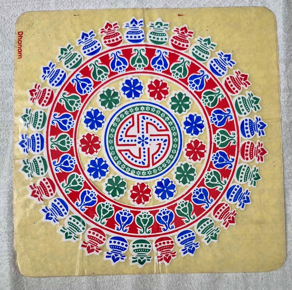 Decorative Rangoli Stickers