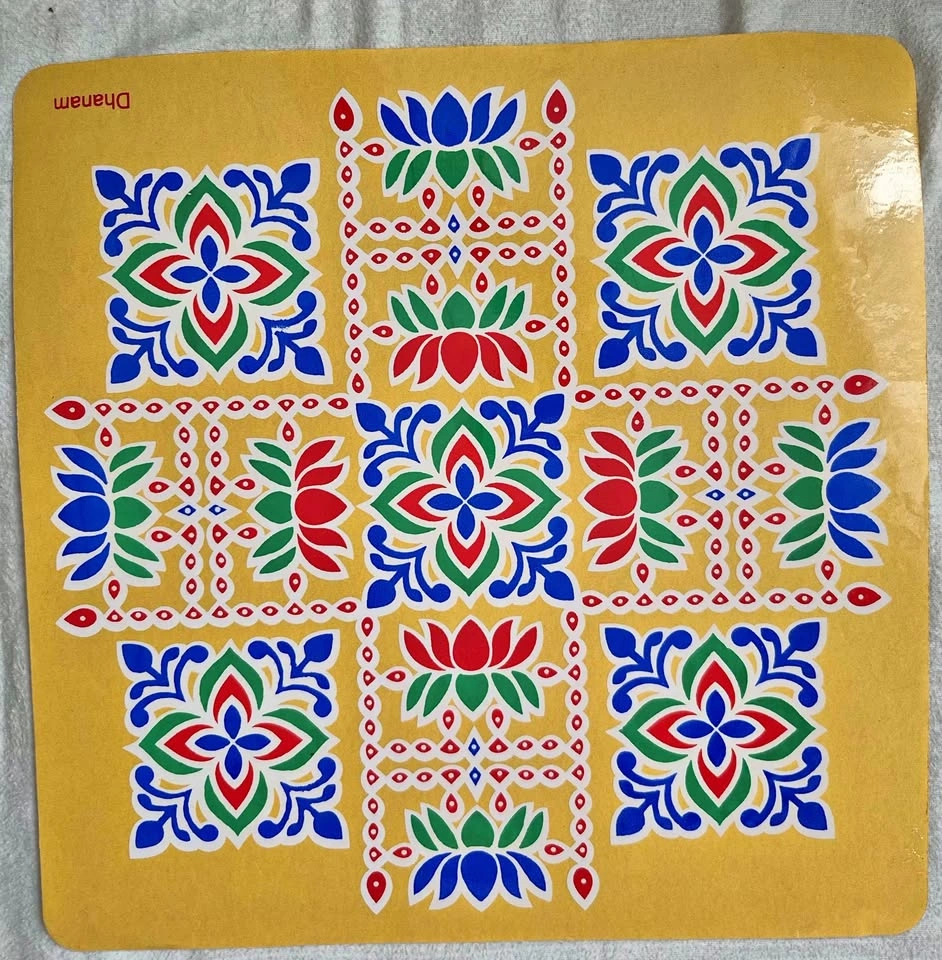 Dhanam Decorative Rangoli Stickers