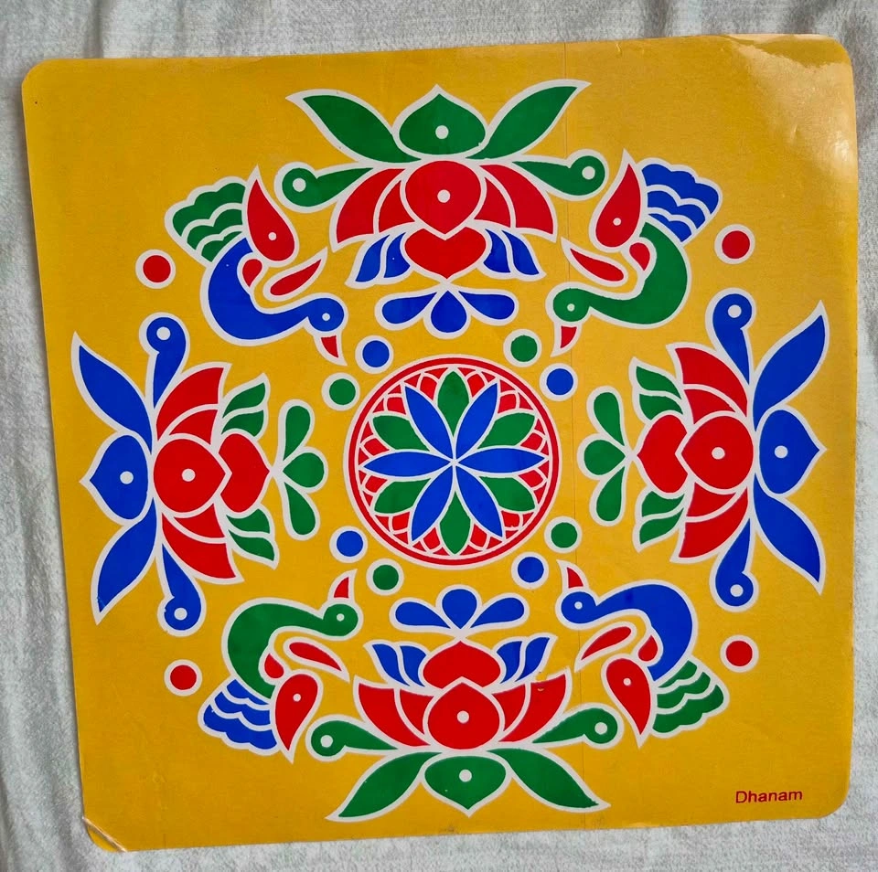 Dhanam Decorative Rangoli Stickers - photo 4