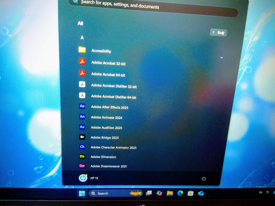 HP 15 Laptop: i5 11th Gen, 16GB RAM, 512GB SSD, Adobe Suite 2025 - photo 5