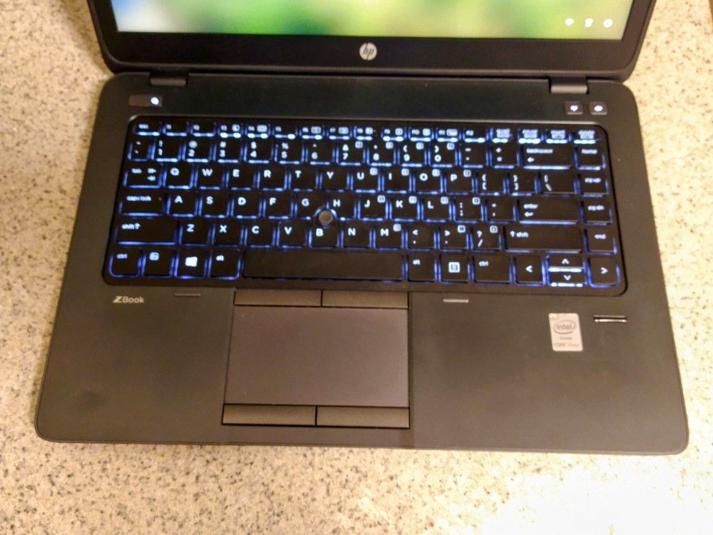 HP ZBook i7 Laptop w/ 256GB SSD, 12GB RAM, Backlit Keyboard & AI - photo 3