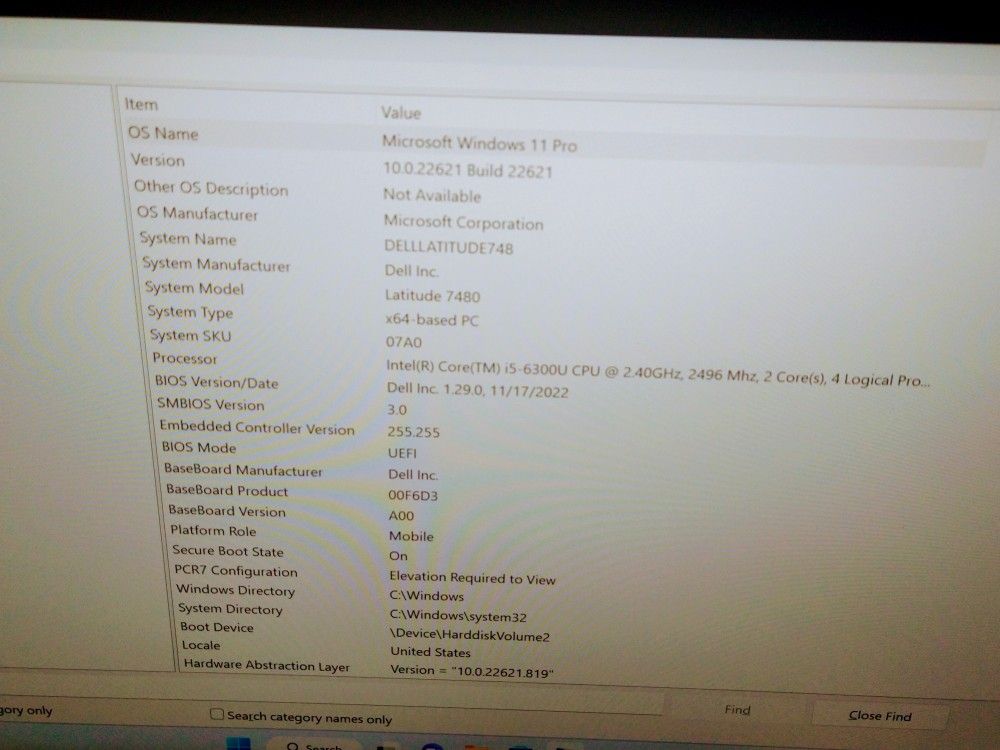Dell Latitude 7480 Touchscreen i5 Laptop - 16GB RAM, 256GB SSD - photo 5
