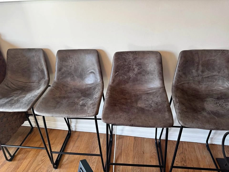 Erika Upholstered Counter Stools (Set of 4)