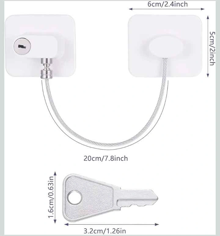 Child Safety Lock with Key - photo 2