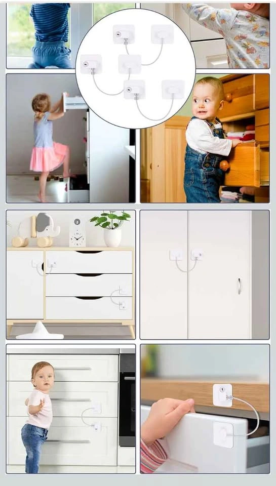 Child Safety Lock with Key - photo 3