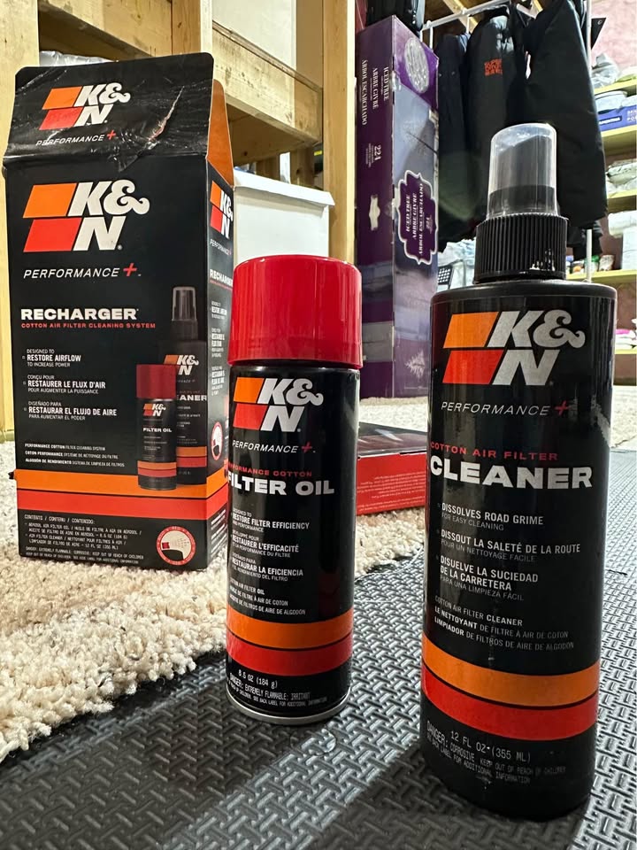 K&N air filter & Recharger - photo 2