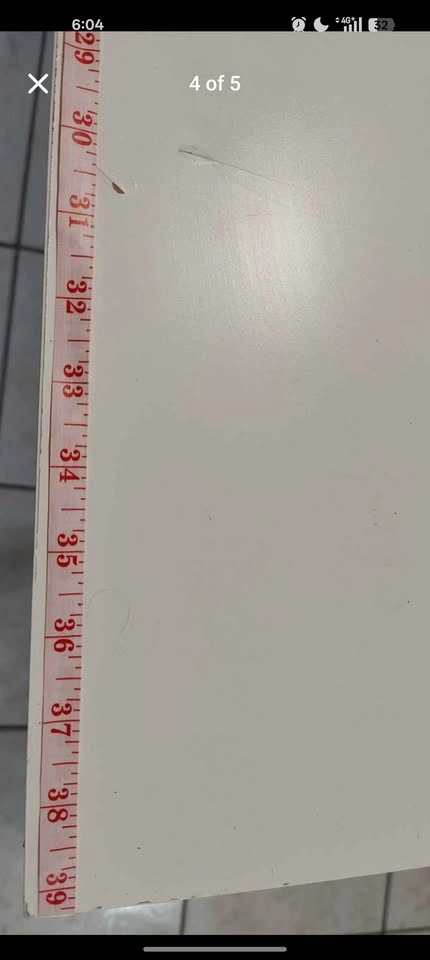 Ikea white table - photo 4