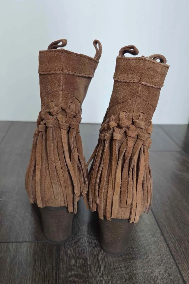 Fringe Cowboy Boots - Sbicca Vintage Collection - photo 3