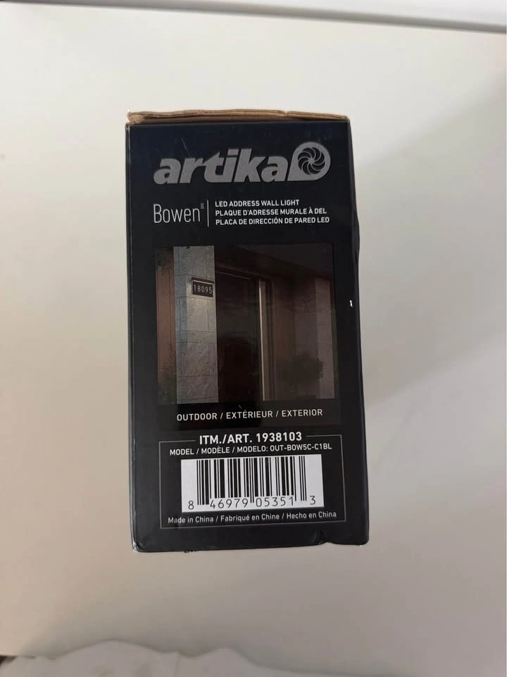 Artika Bowen LED Outdoor Address Light - photo 4