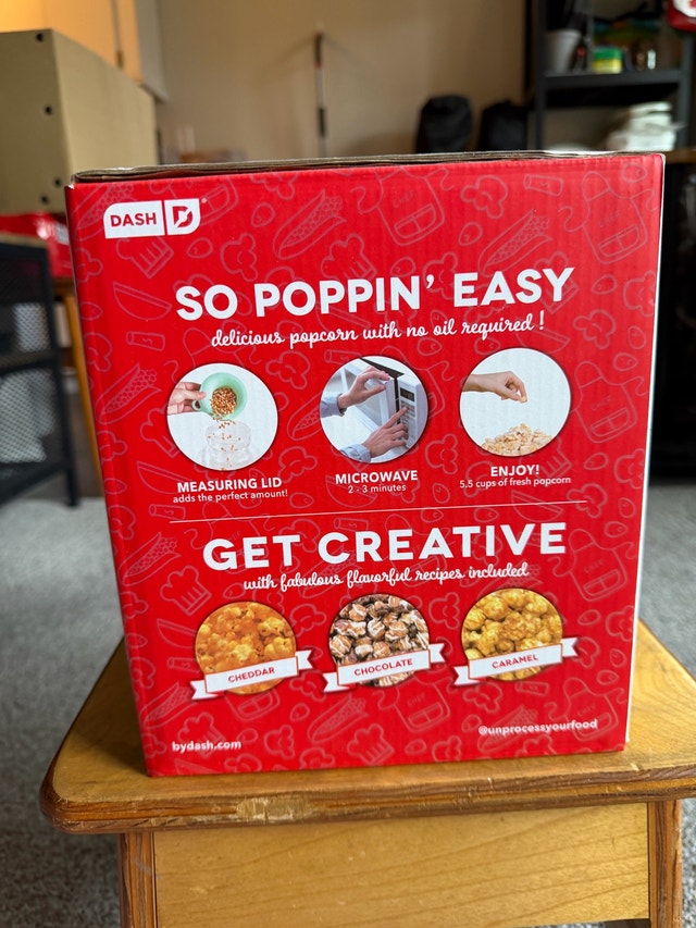 Dash Microwave Popcorn Popper - photo 4
