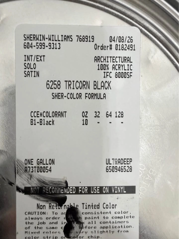 Paint – BLACK – $35 - photo 2