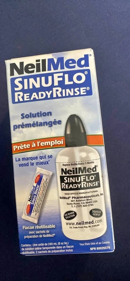 New Neilmed SinusFlo Kit with 50 Premixed Packets