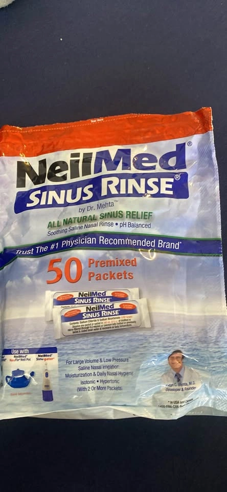 New Neilmed SinusFlo Kit with 50 Premixed Packets - photo 3