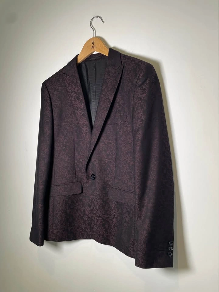 Harry Brown London Floral Brocade Blazer - Slim Fit - photo 5