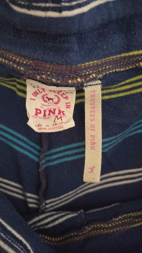 Vintage PINK Pajama Pants (size M) - photo 3