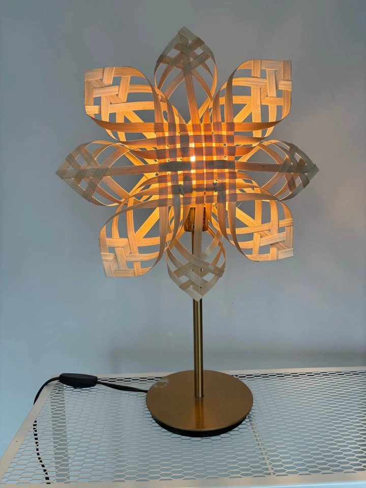 IKEA Table Lamp (bamboo/metal) - photo 2