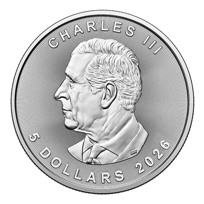 2026 Maple Leaf 1oz Silver Coin (Wolf Privy Mark, Premium Bullio - photo 5