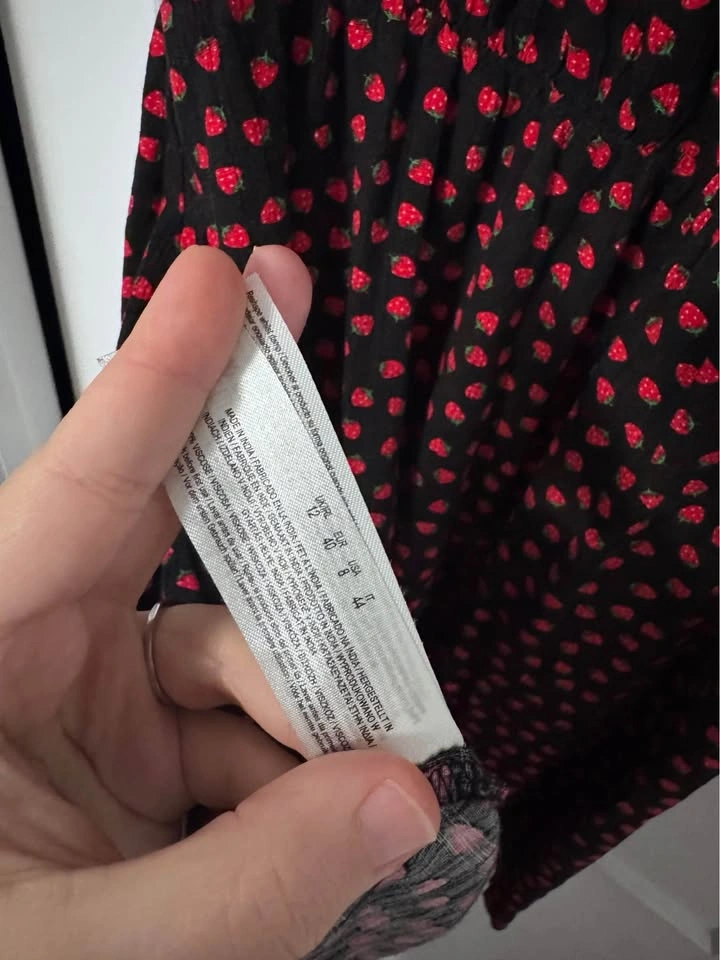 Cute Strawberry Mini Dress - Size 8 - photo 4