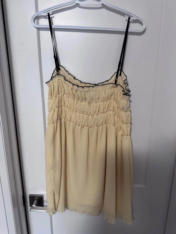Ardene Yellow Mini Dress - Size M - photo 2