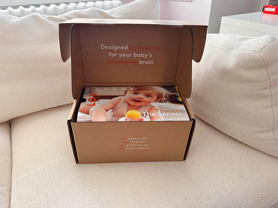 Lovevery Senser Play Kit with Books - 5-6m - BRAND NEW