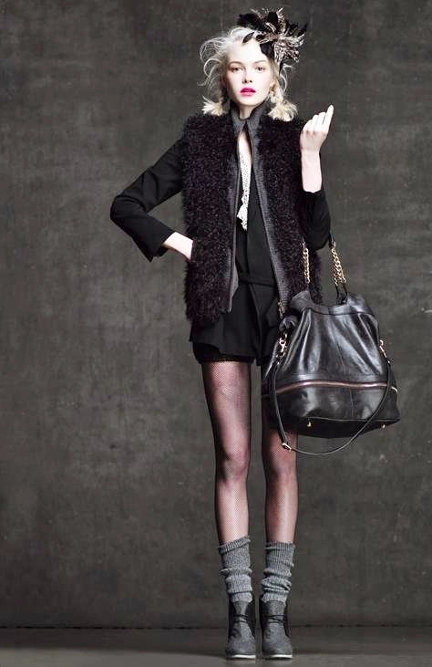 J Crew Black Leather Exhibitor Mega Tote - RN29448