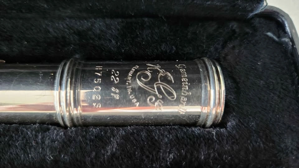 Gemeinhardt 22SP Flute with Hardcase and Cleaning Rod - photo 3