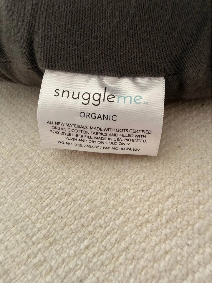 Snuggleme Lounger with Grey fitted sheet - photo 4
