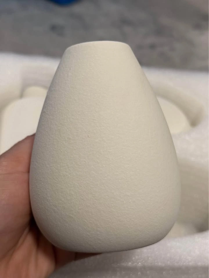Modern White Ceramic Vase Set - 4 Pcs - photo 5