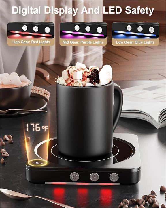 Coffee Mug Warmer w/ Temp Control/ Candle warmer - photo 2