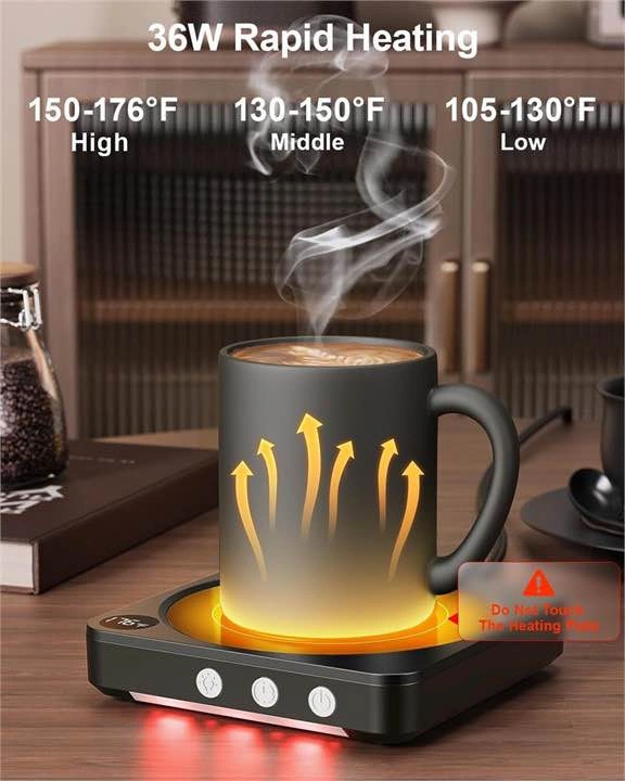 Coffee Mug Warmer w/ Temp Control/ Candle warmer - photo 3