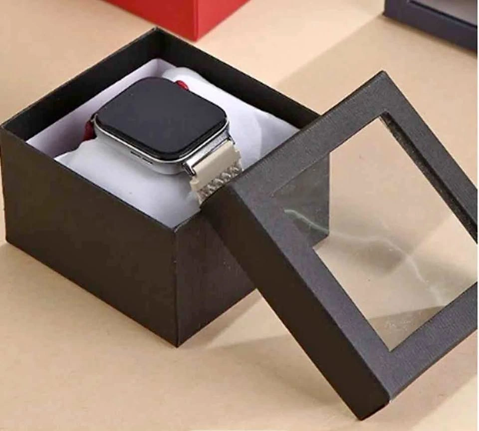 Creative Square Watch/Jewelry Display Storage Box with Soft Cush