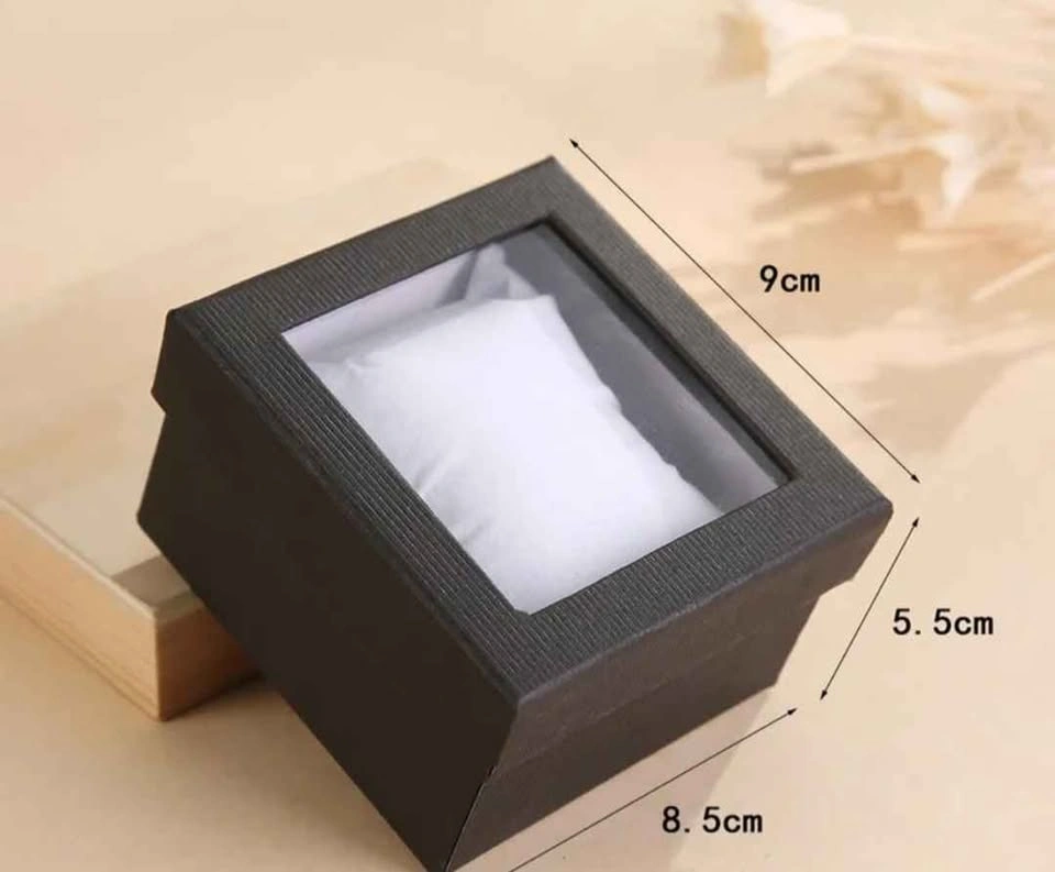 Creative Square Watch/Jewelry Display Storage Box with Soft Cush - photo 2