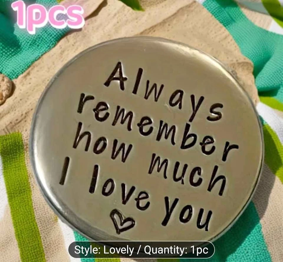 Handmade Love Token - "Always Remember How Much I Love You"