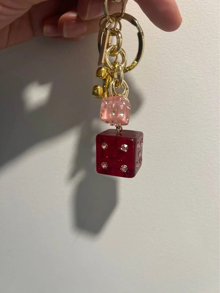 Dice 🎲 bag charm - photo 4