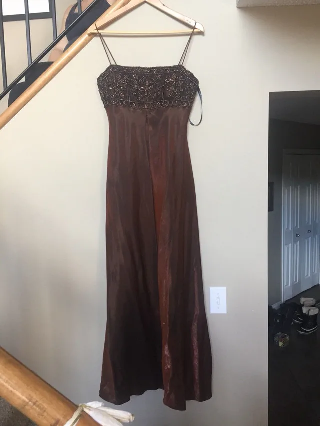 Beautiful Bronze Gown 13/14 thumbnail