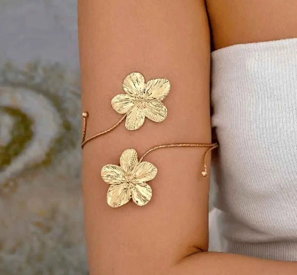 Absolutely beautiful Open-Arm Bracelet for beautiful girls.