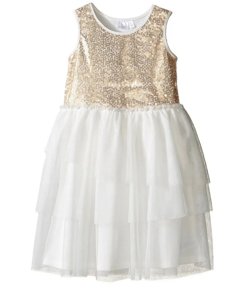 Kardashian Kids Sequin Bodice Dress thumbnail