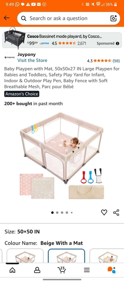 Heizo Baby 51x51 Playpen - photo 2