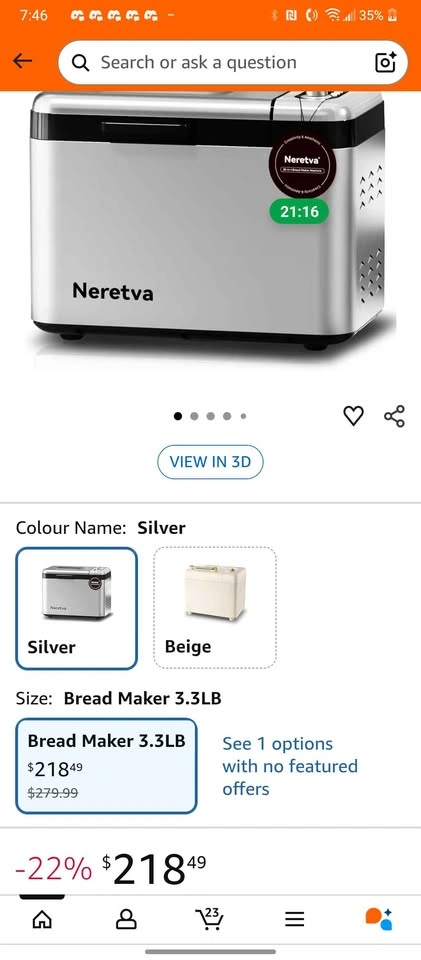 20 in 1 Neretva Bread Maker - photo 4
